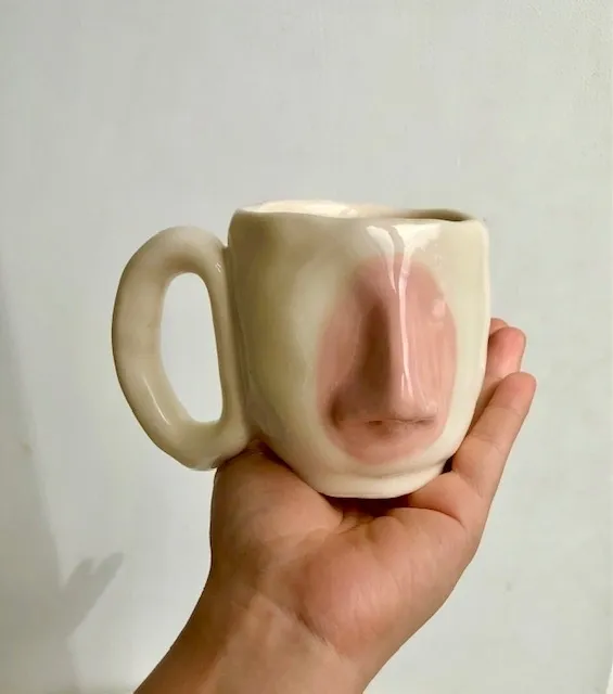 nose mug